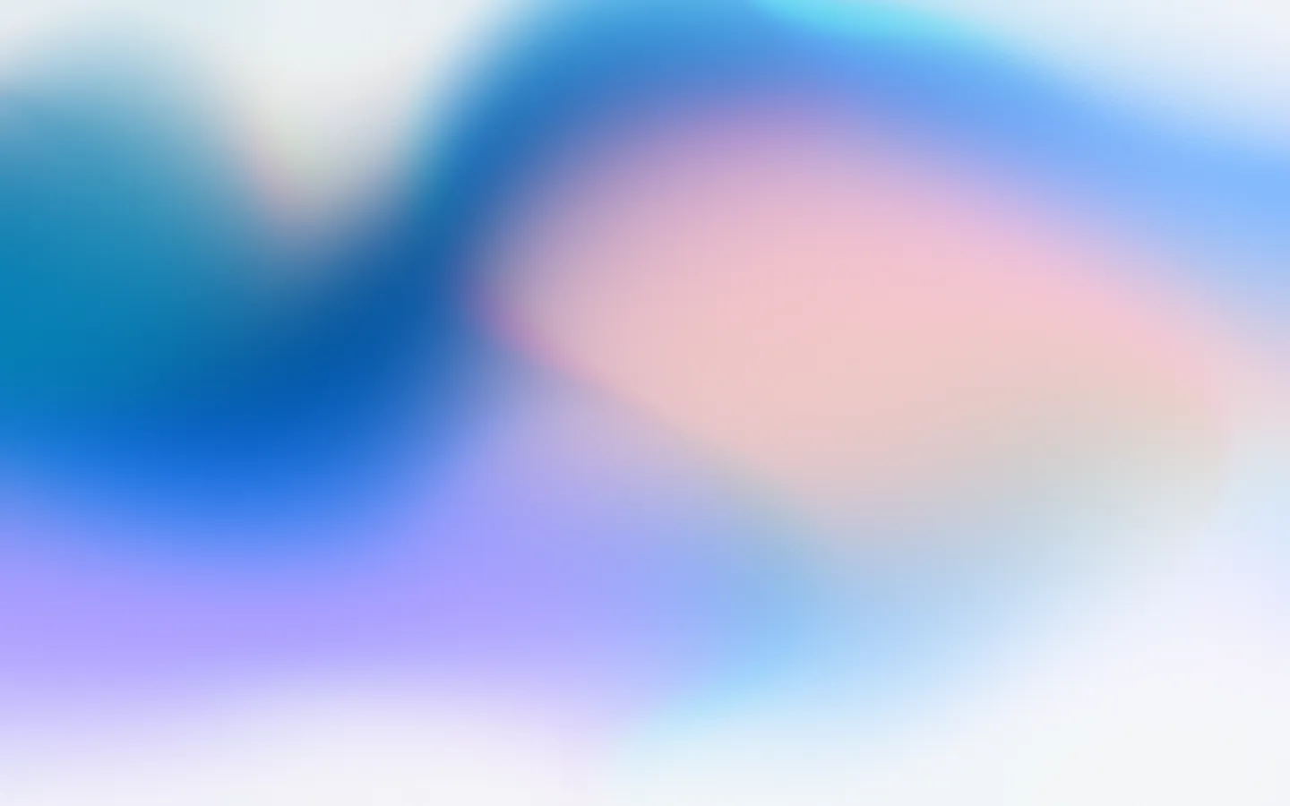 Interactive 3D scene with multiple colors floating around and interchanging